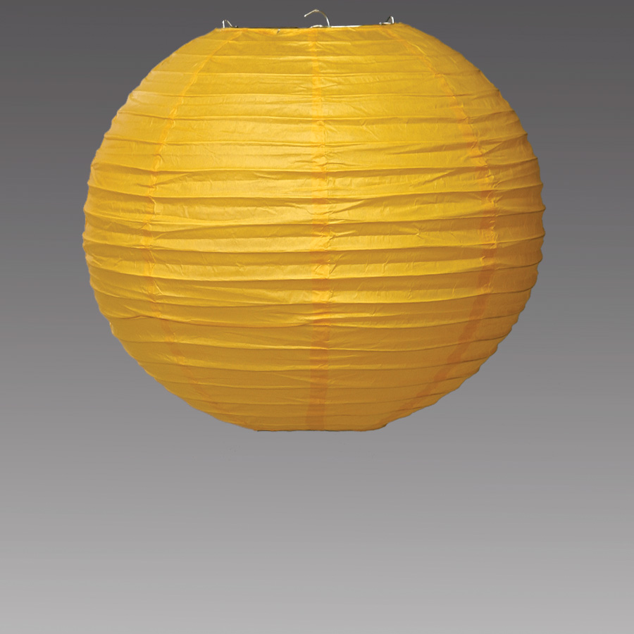 Paper Lantern 14" - Yellow