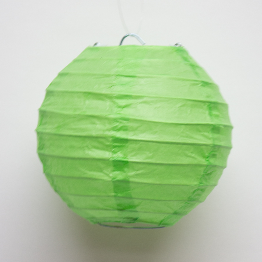 Paper Lantern 4" - Apple Green