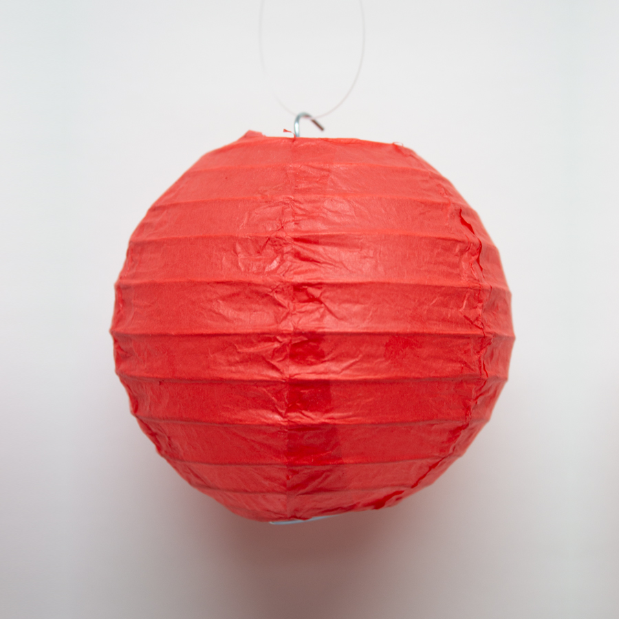 Paper Lantern 4" - Red