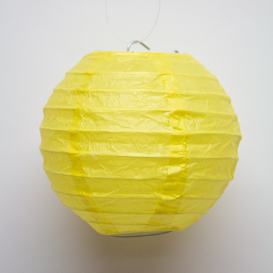 Paper Lantern 4" - Yellow