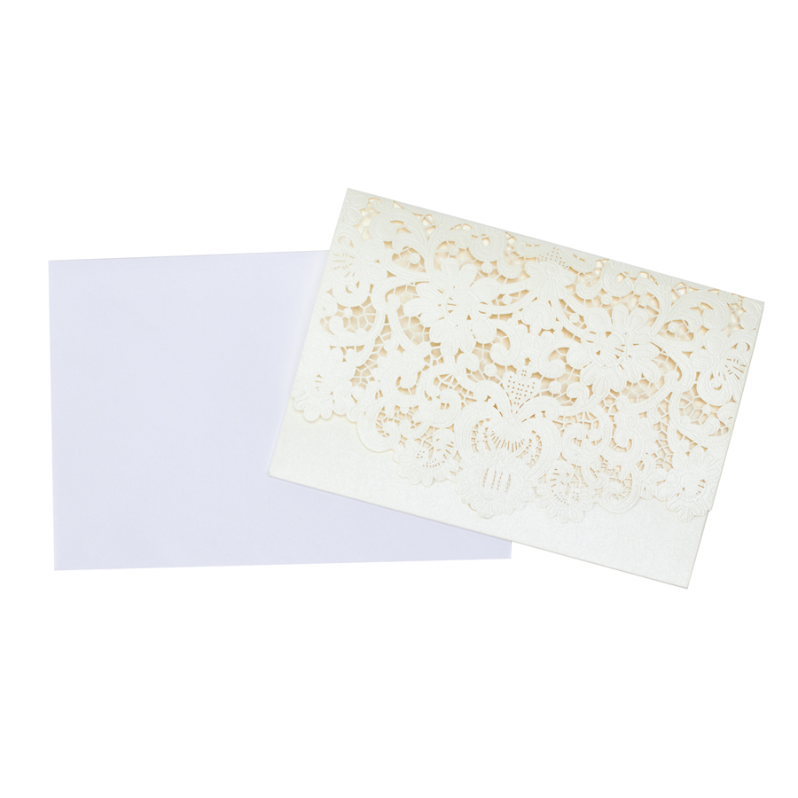 Invitation Cards 8pc/bag - Ivory