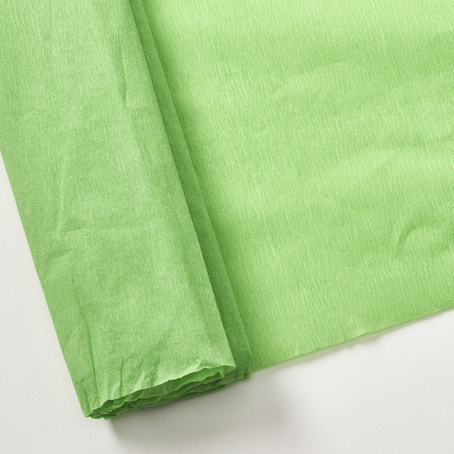 Crepe Paper 10pc/bag - Apple Green