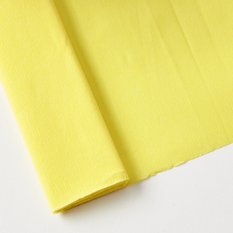 Crepe Paper 10pc/bag - Yellow