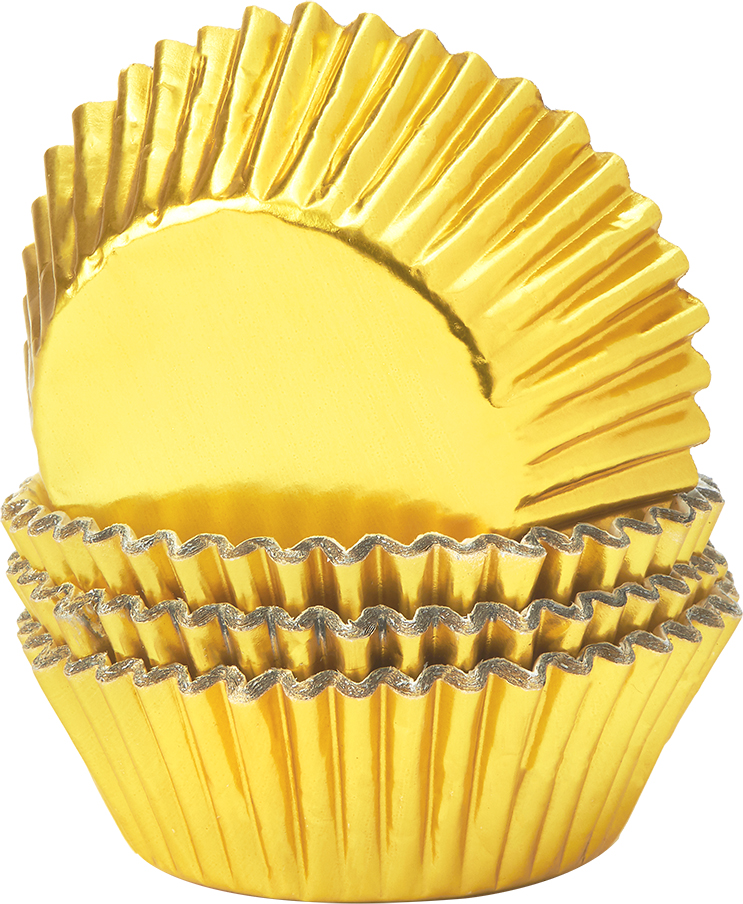 Cupcake Liners 3" 500pc/bag - Gold