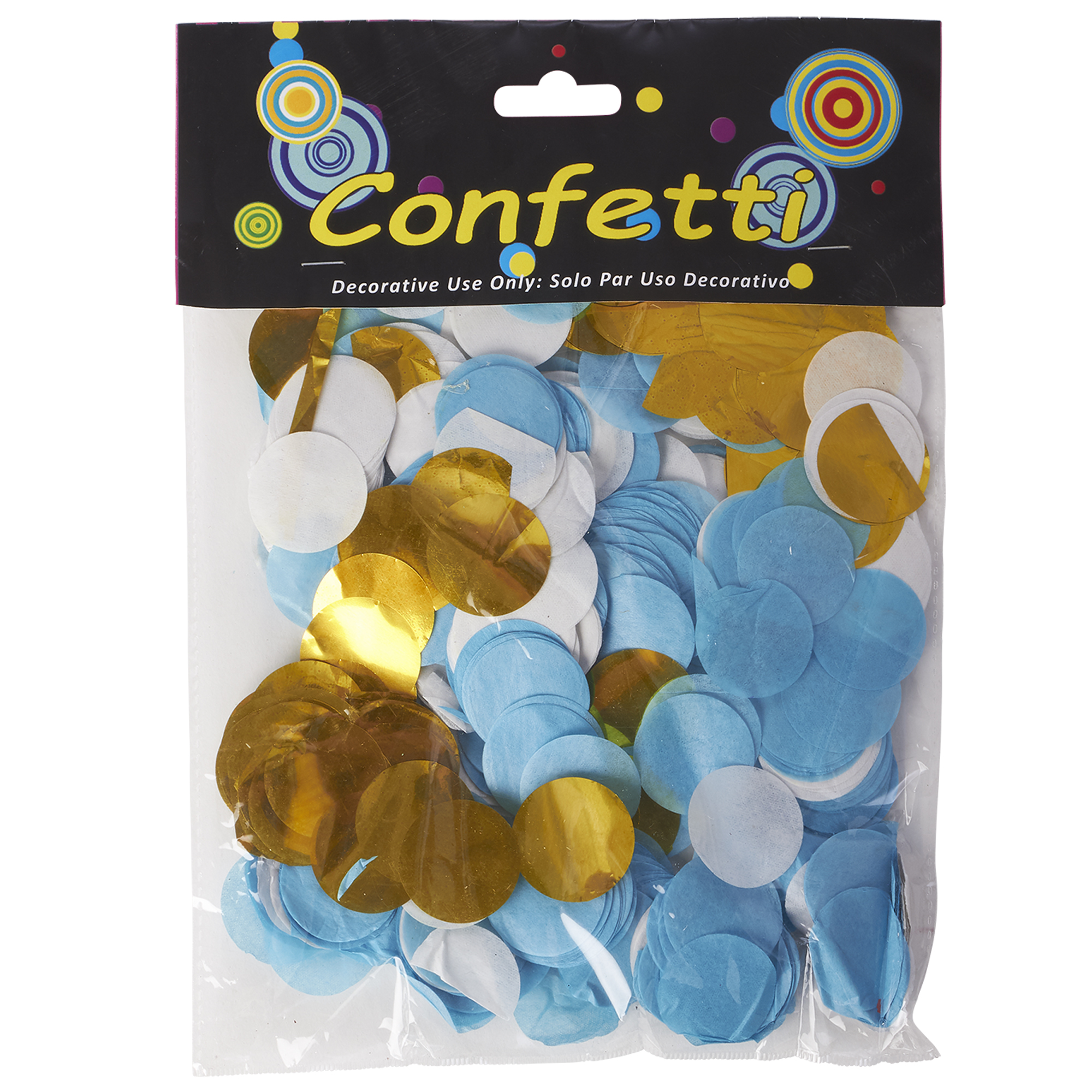 Mixed Confetti 1" 30g/bag - Blue
