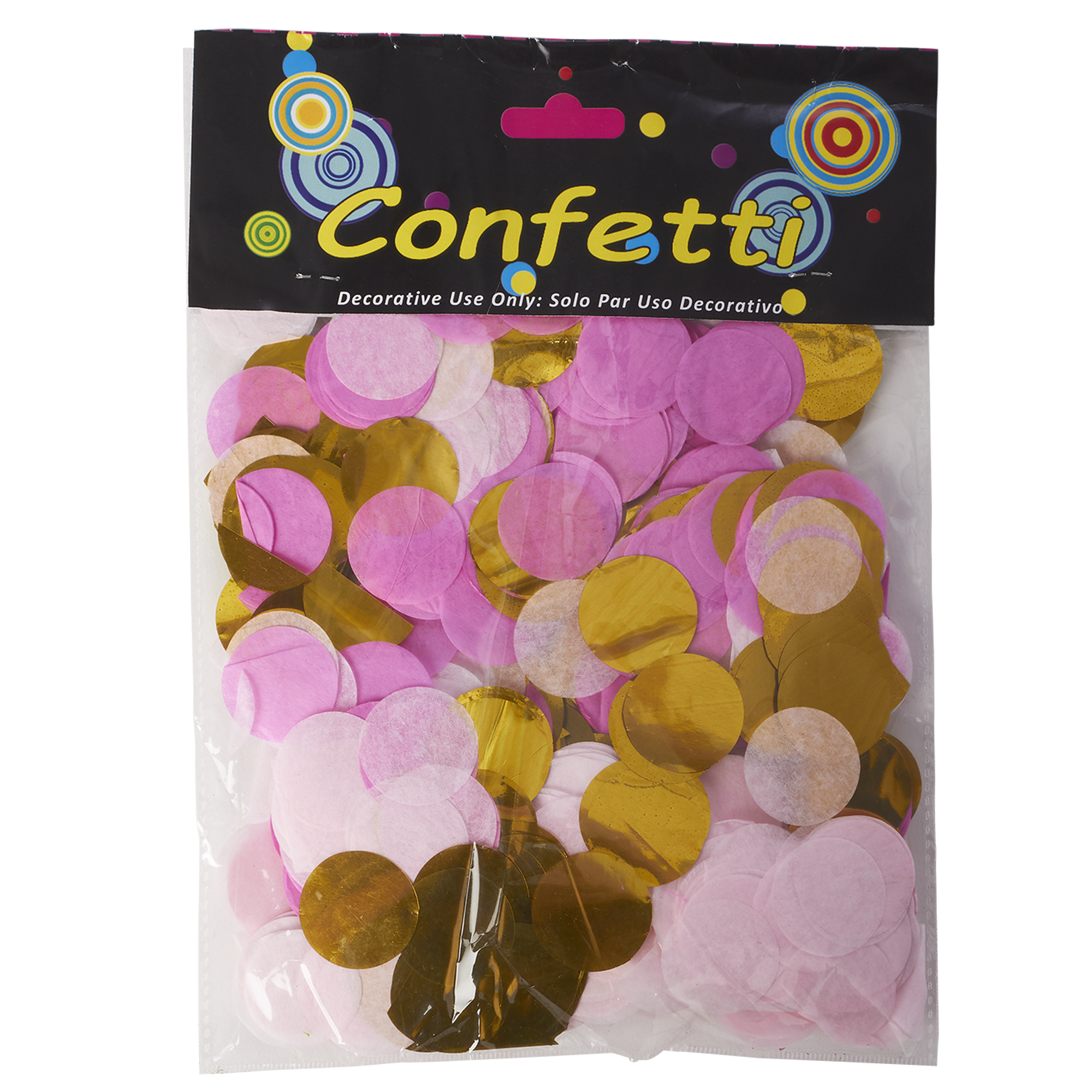 Mixed Confetti 1" 30g/bag - Pink