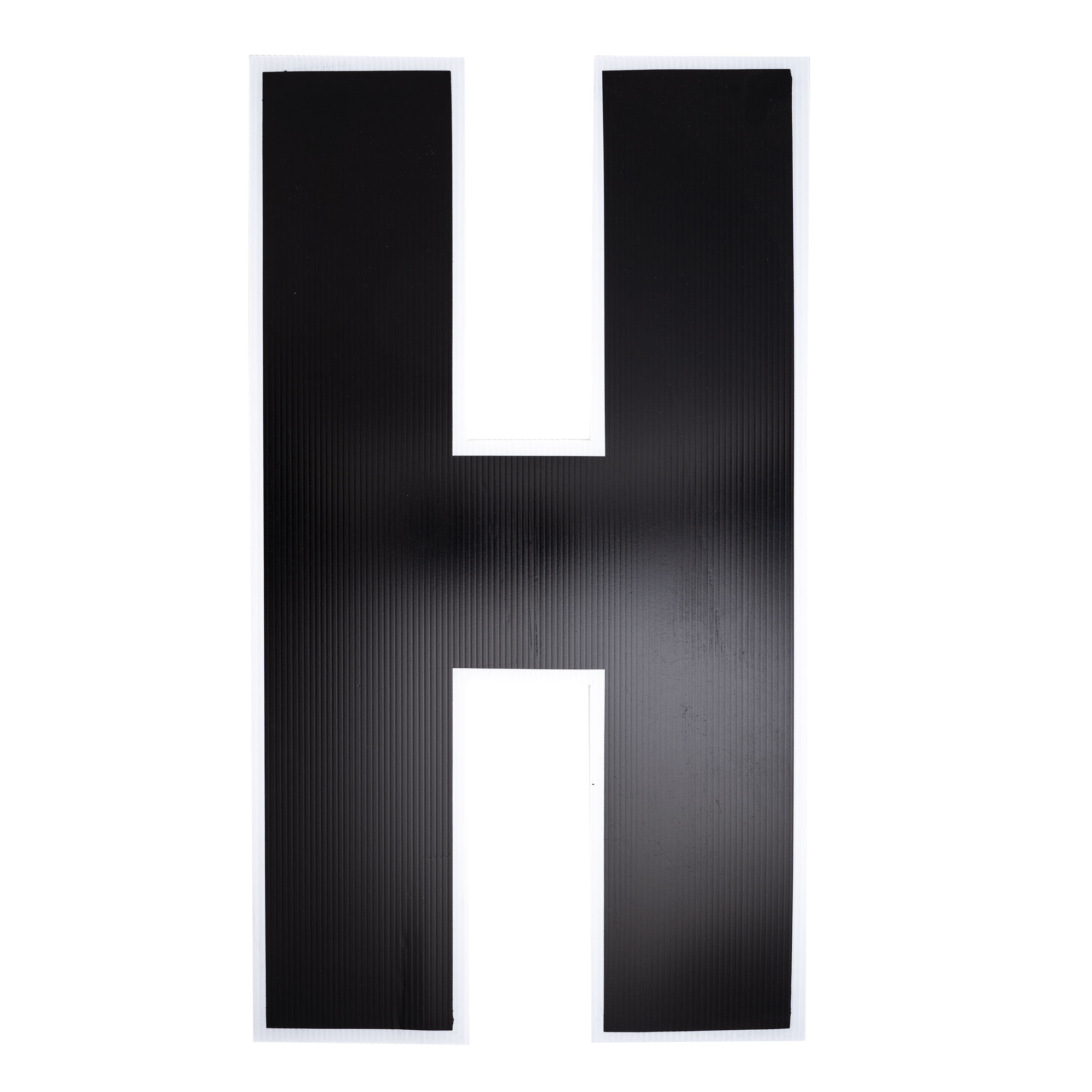 Yard Sign "H" 24" - Black