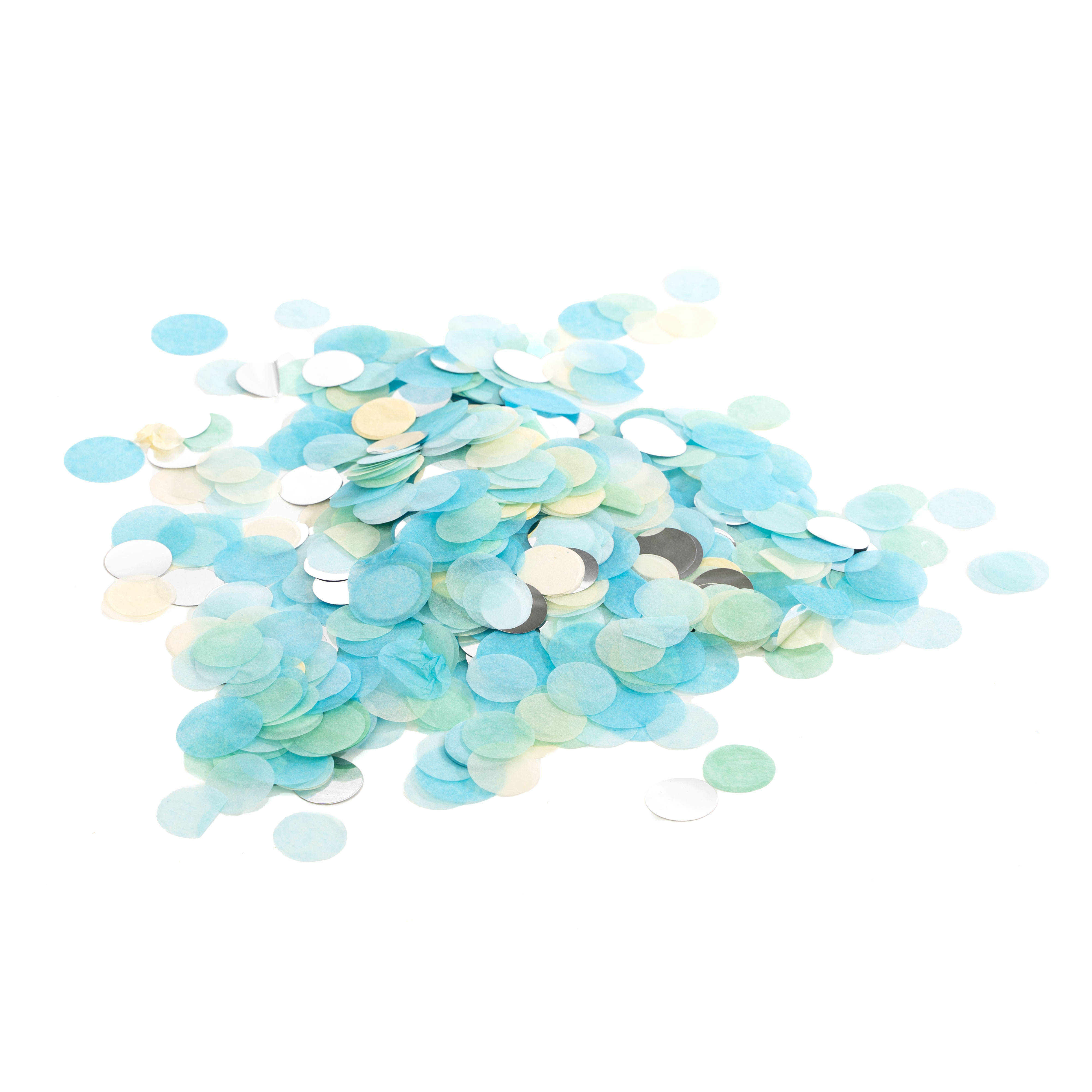 Mixed Confetti ¾" 18g/bag - Blue