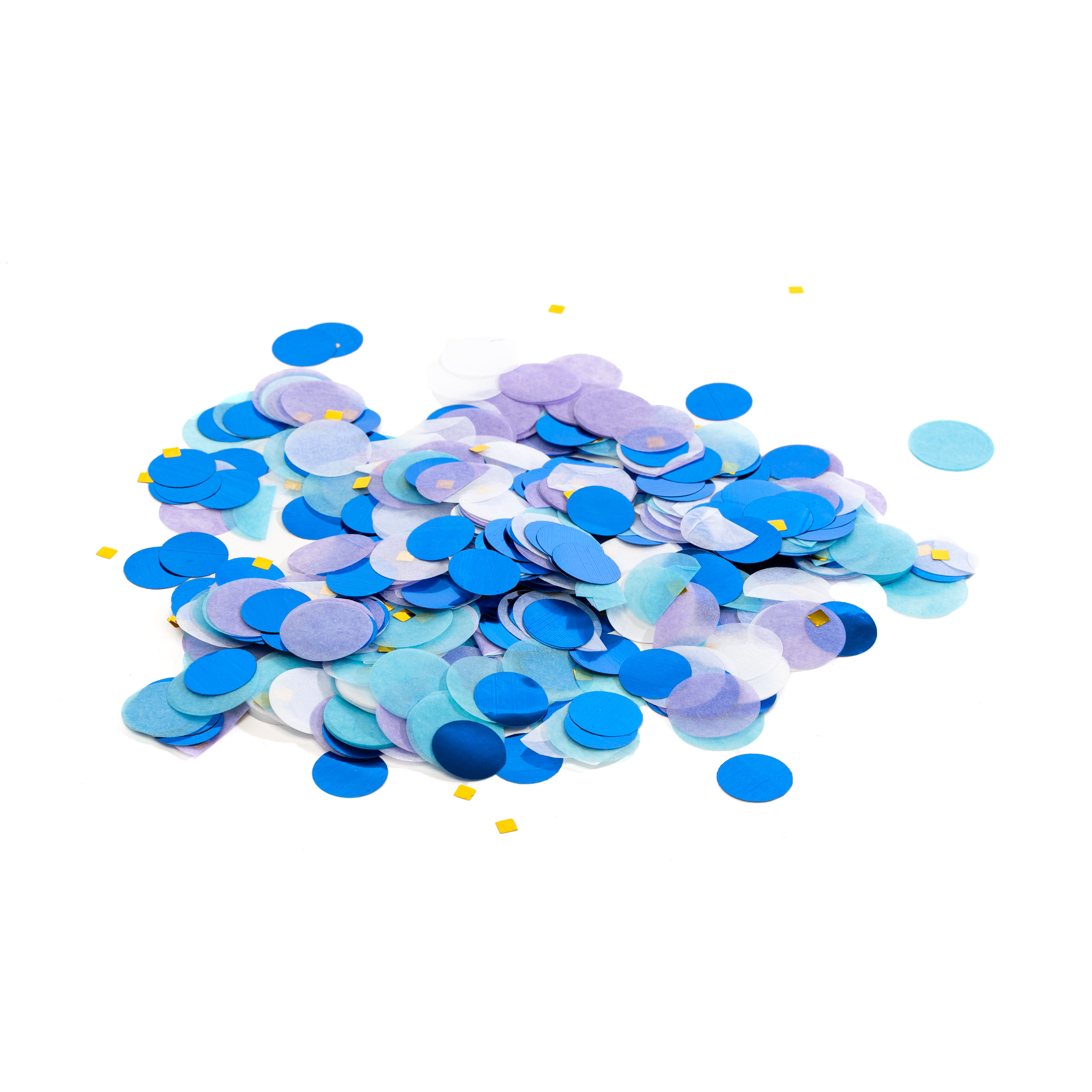 Mixed Confetti ¾" 18g/bag - Royal Blue