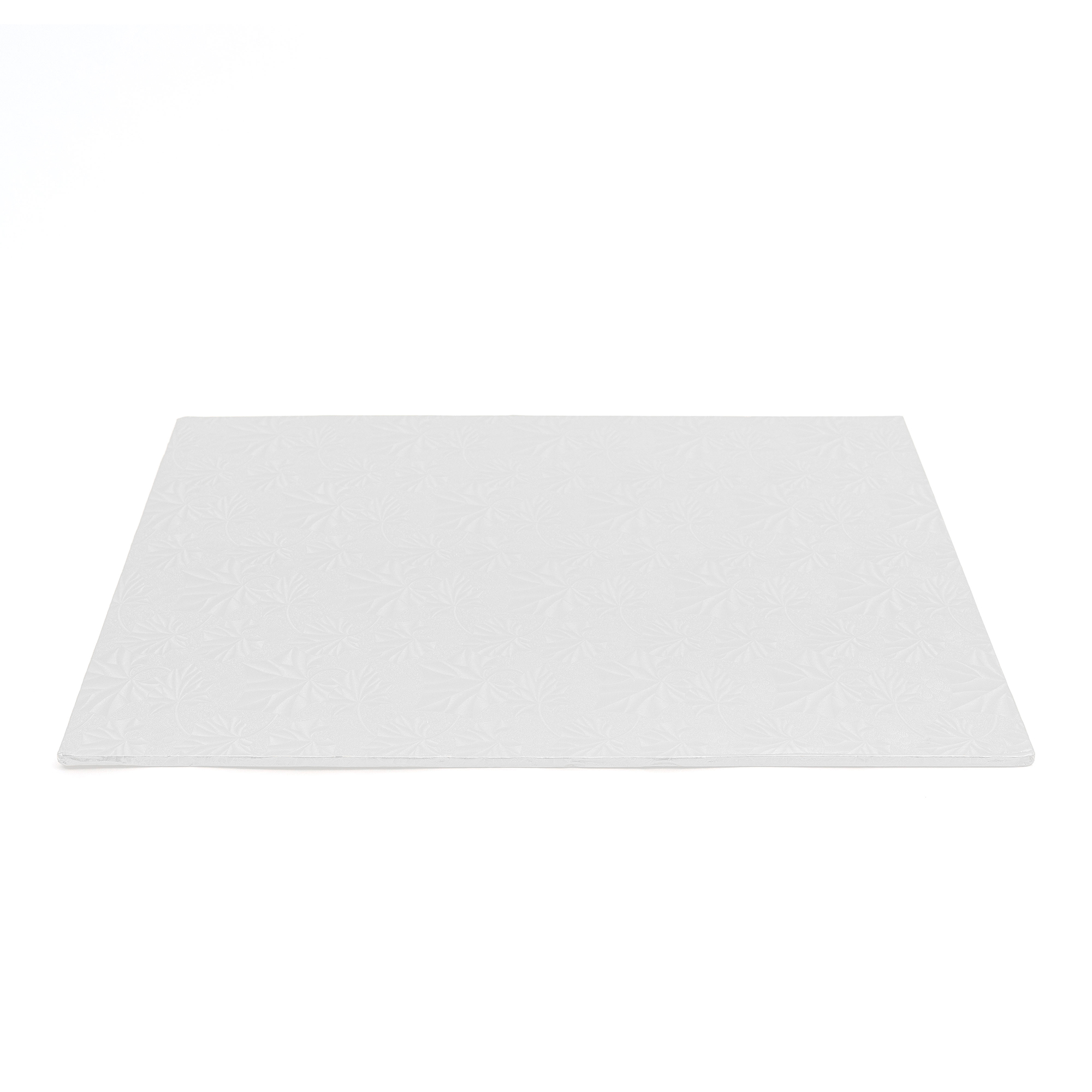 Foil Covered Cake Board ½sheet 5pc/pack - White