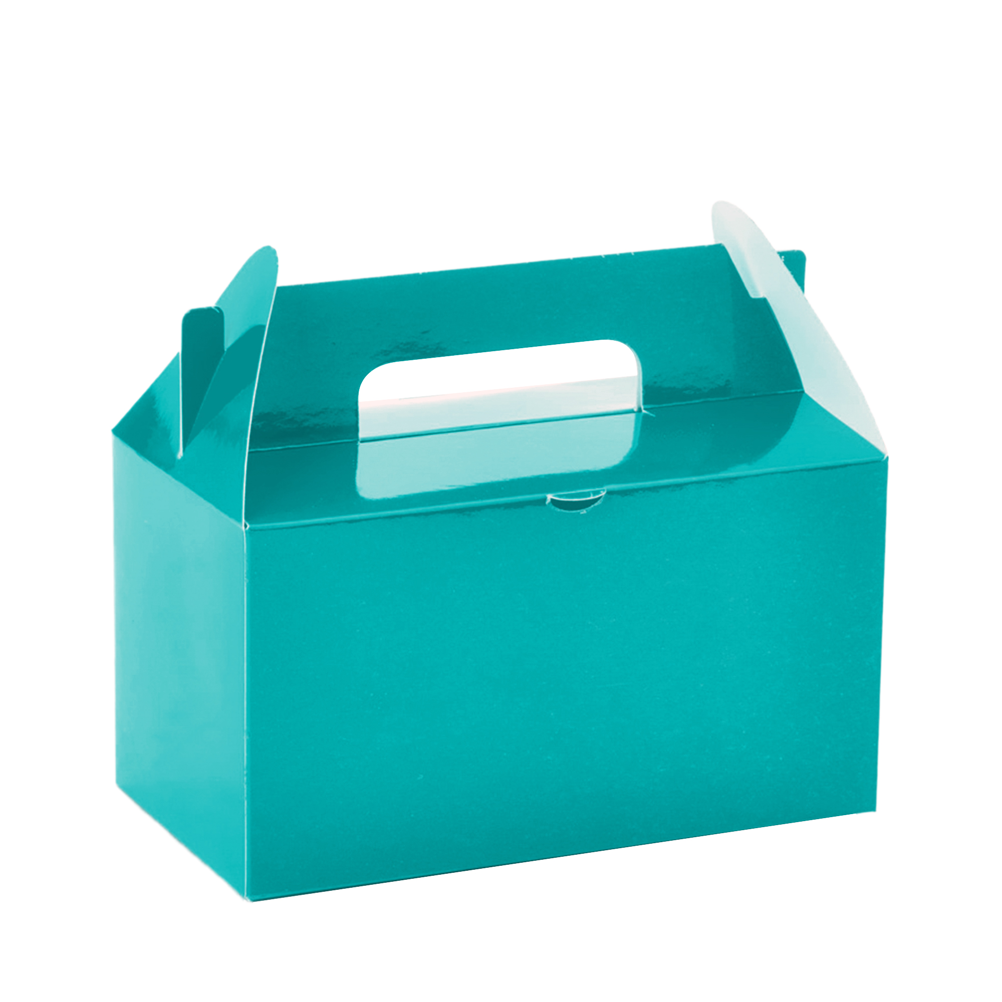 Takeout Box 12pcs/bag - Turquoise
