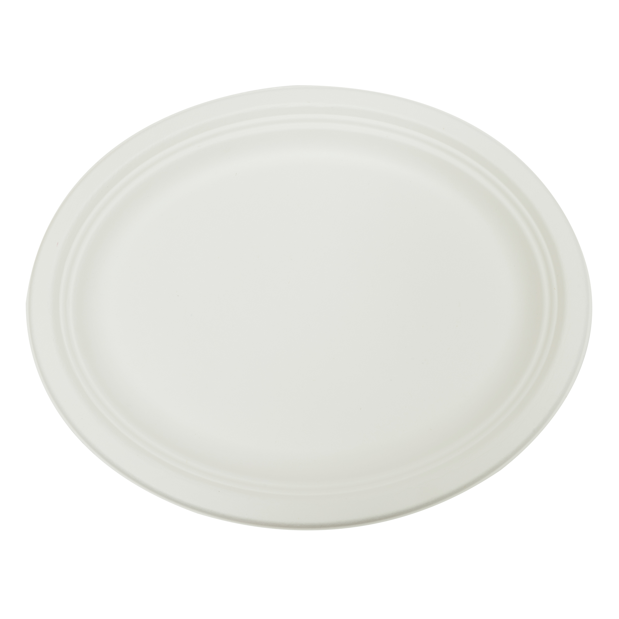 Eco-Friendly Oval Disposable Plates 12" 50pc/pack