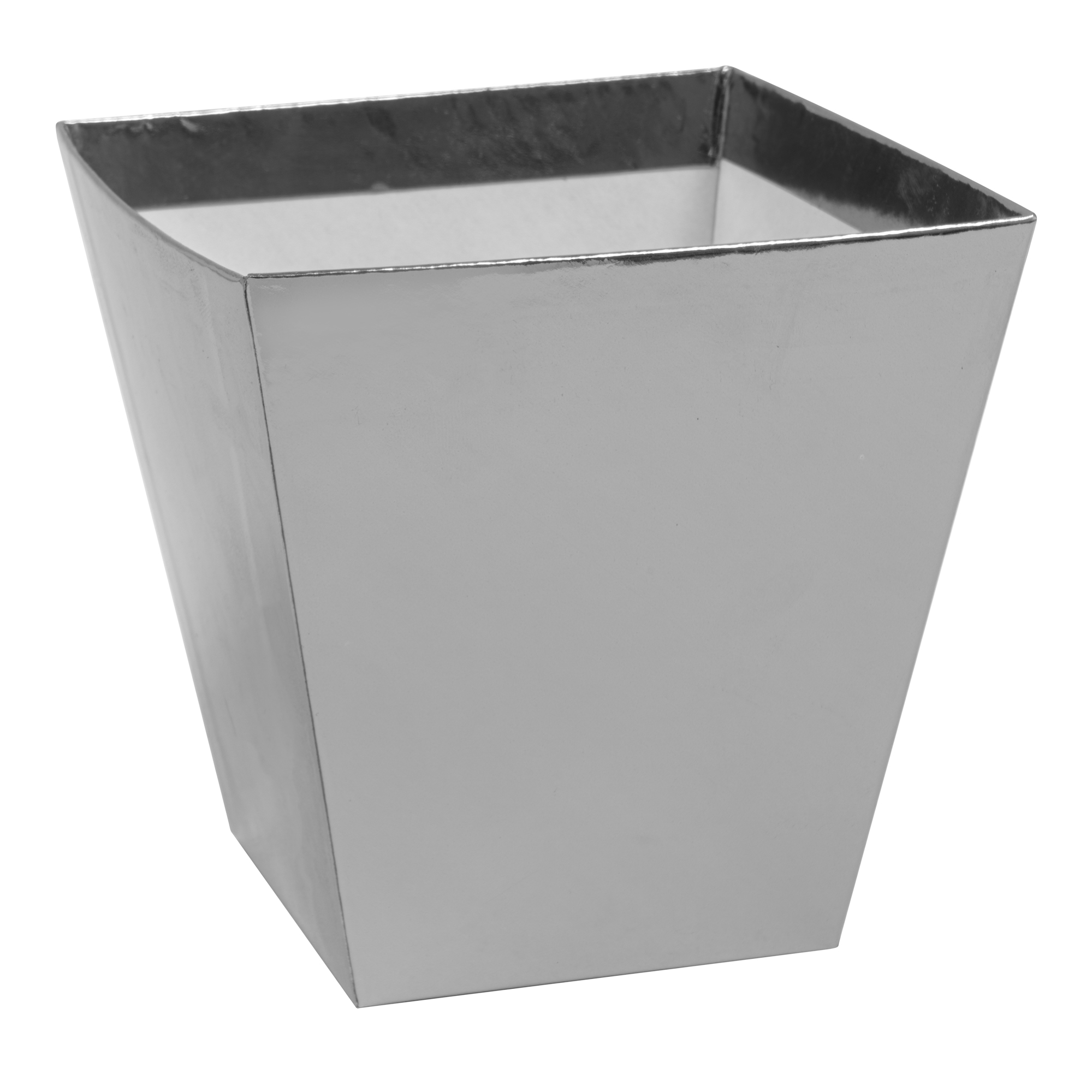 Paper Treat Bucket - Silver
