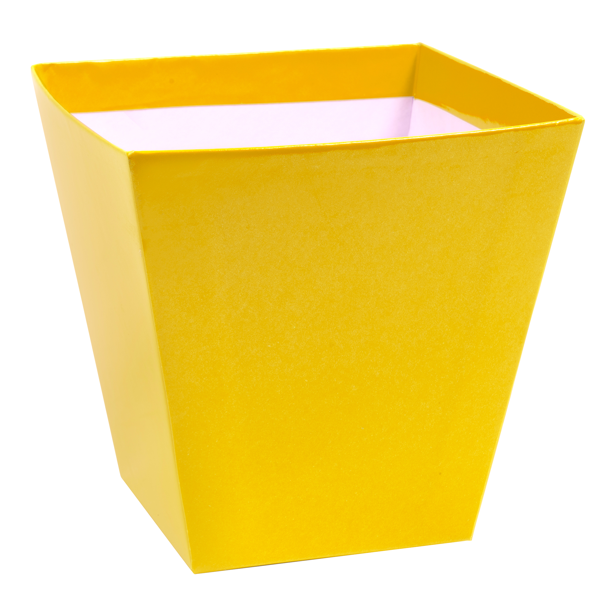 Paper Treat Bucket - Yellow