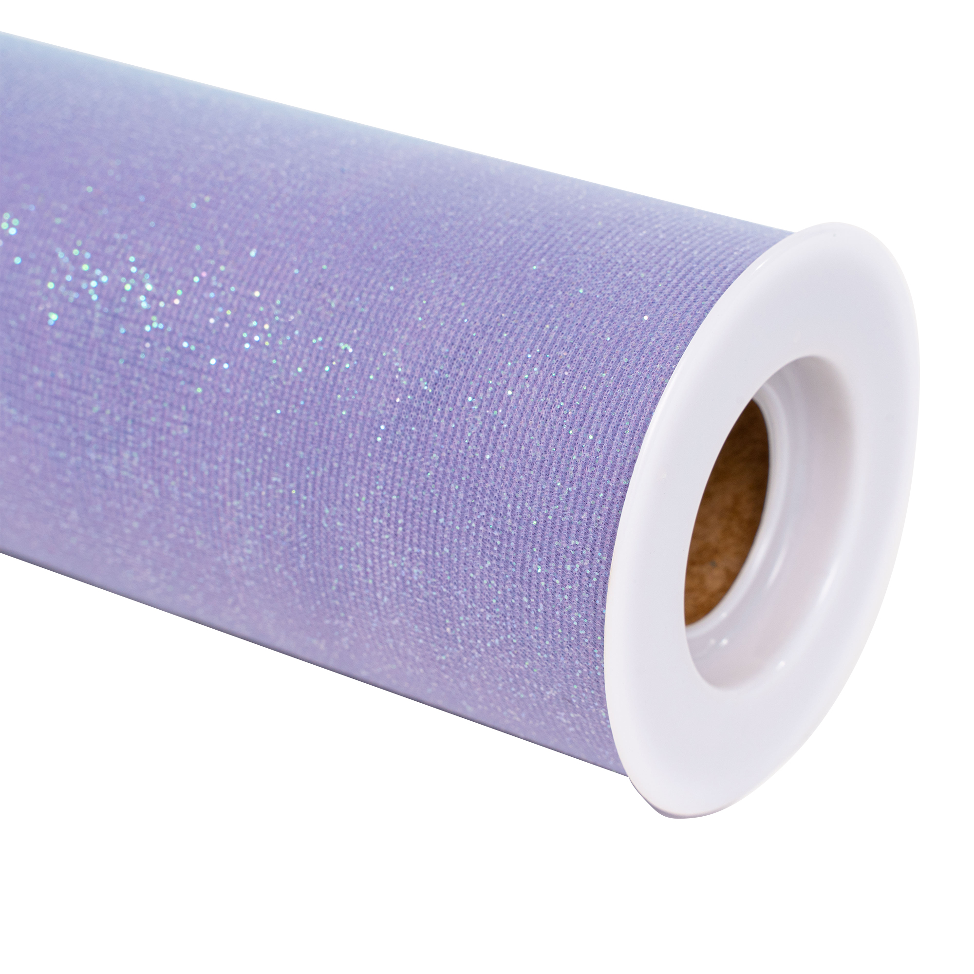Glittered Tulle Rolls 6" x 10yds Rainbow Color