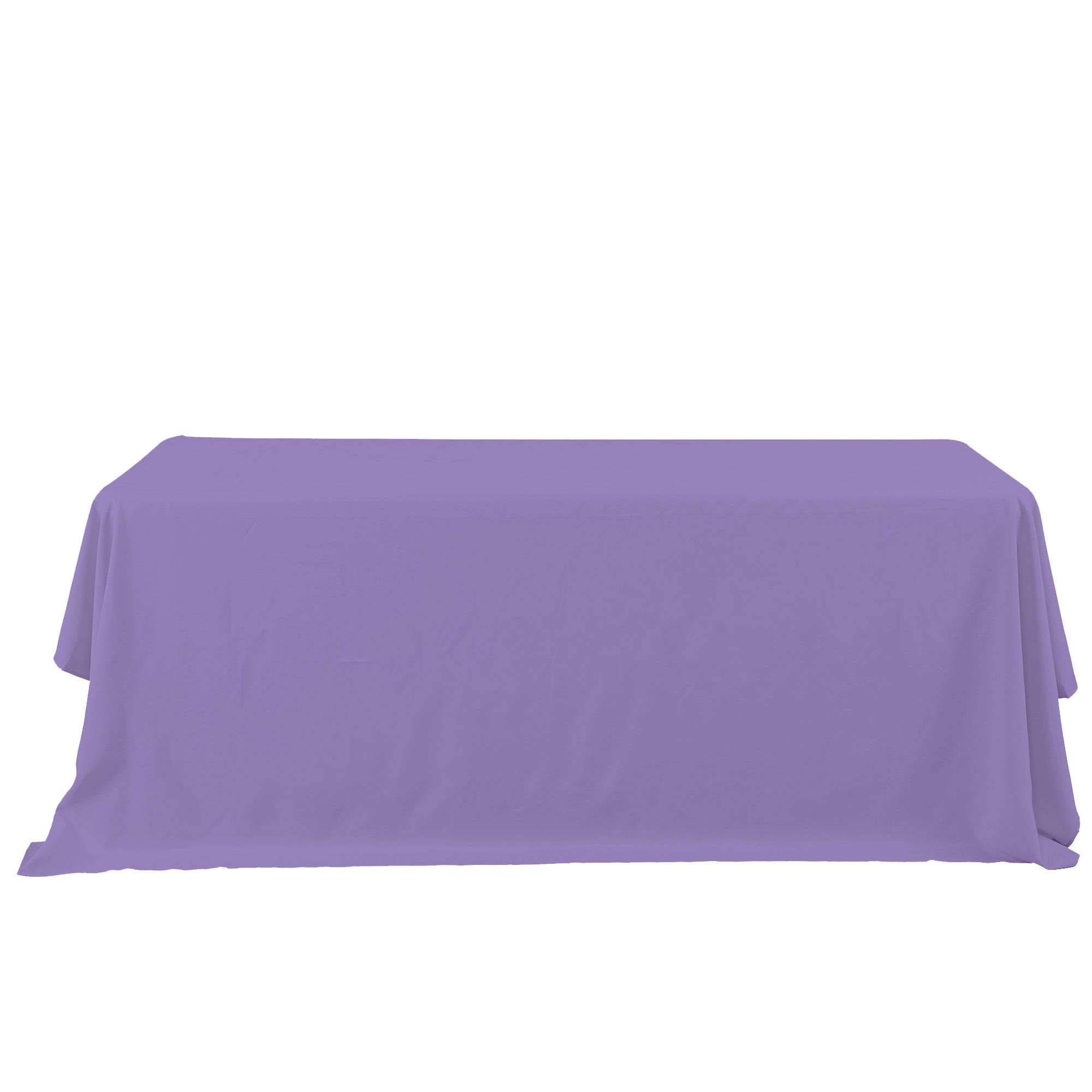 Rectangle Polyester Table Cover 90" x 132" - Lavender