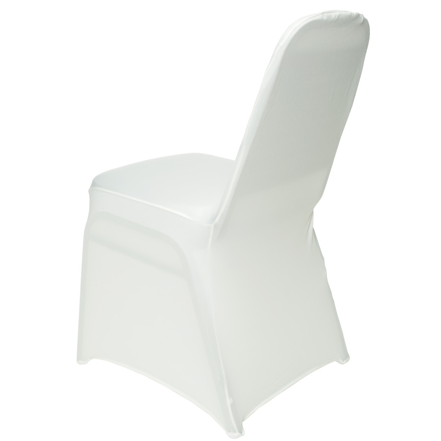 Spandex Banquet Chair Cover - White