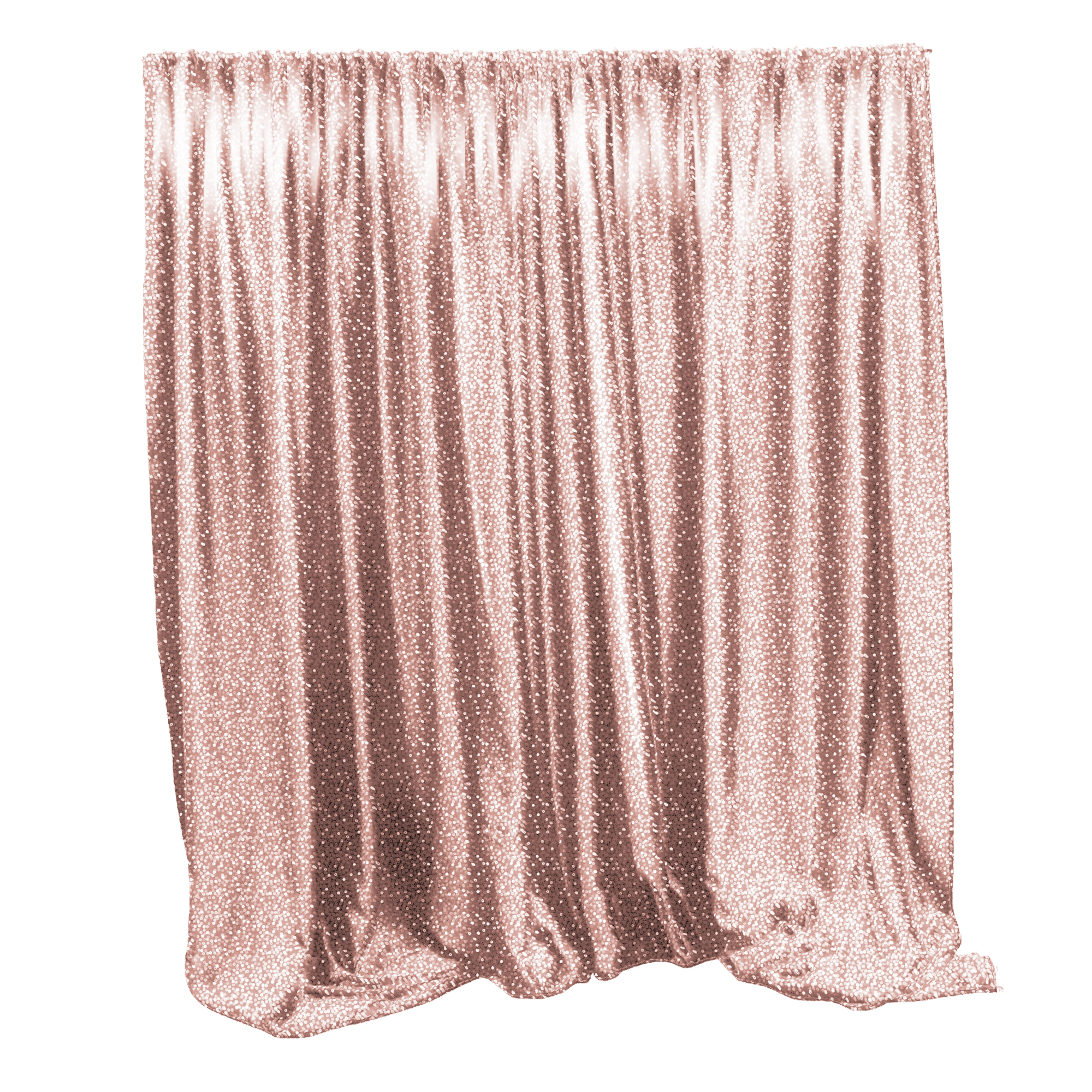Sequin Backdrop 20ft x 10ft - Blush