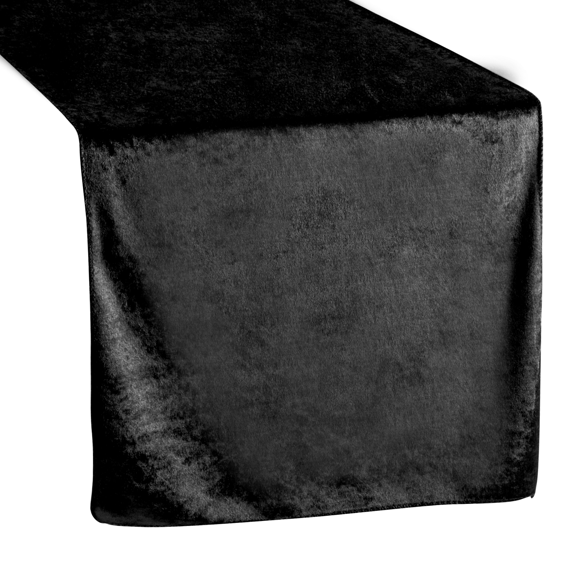 Velvet Table Runner 14" x 108" - Black