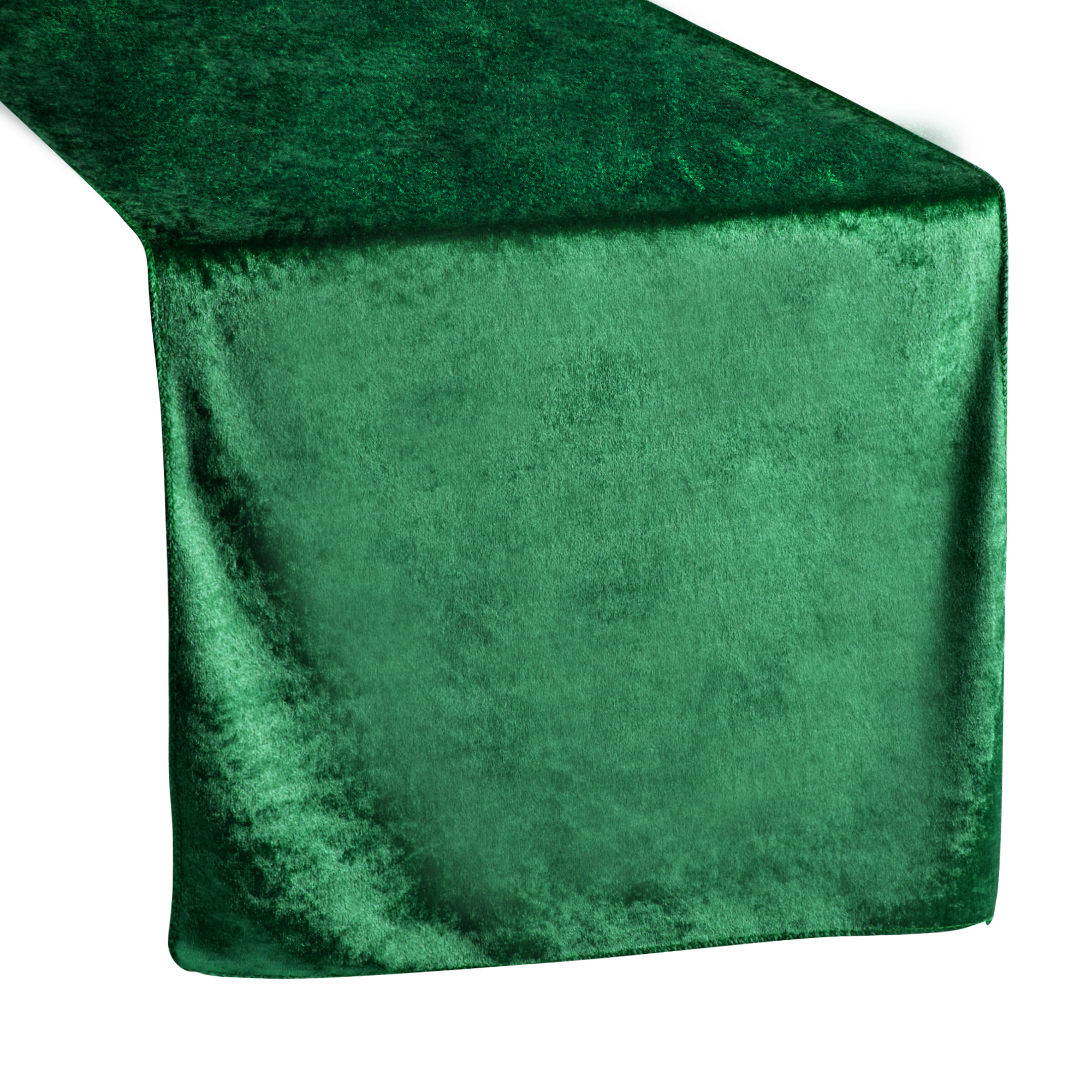 Velvet Table Runner 14" x 108" - Emerald Green
