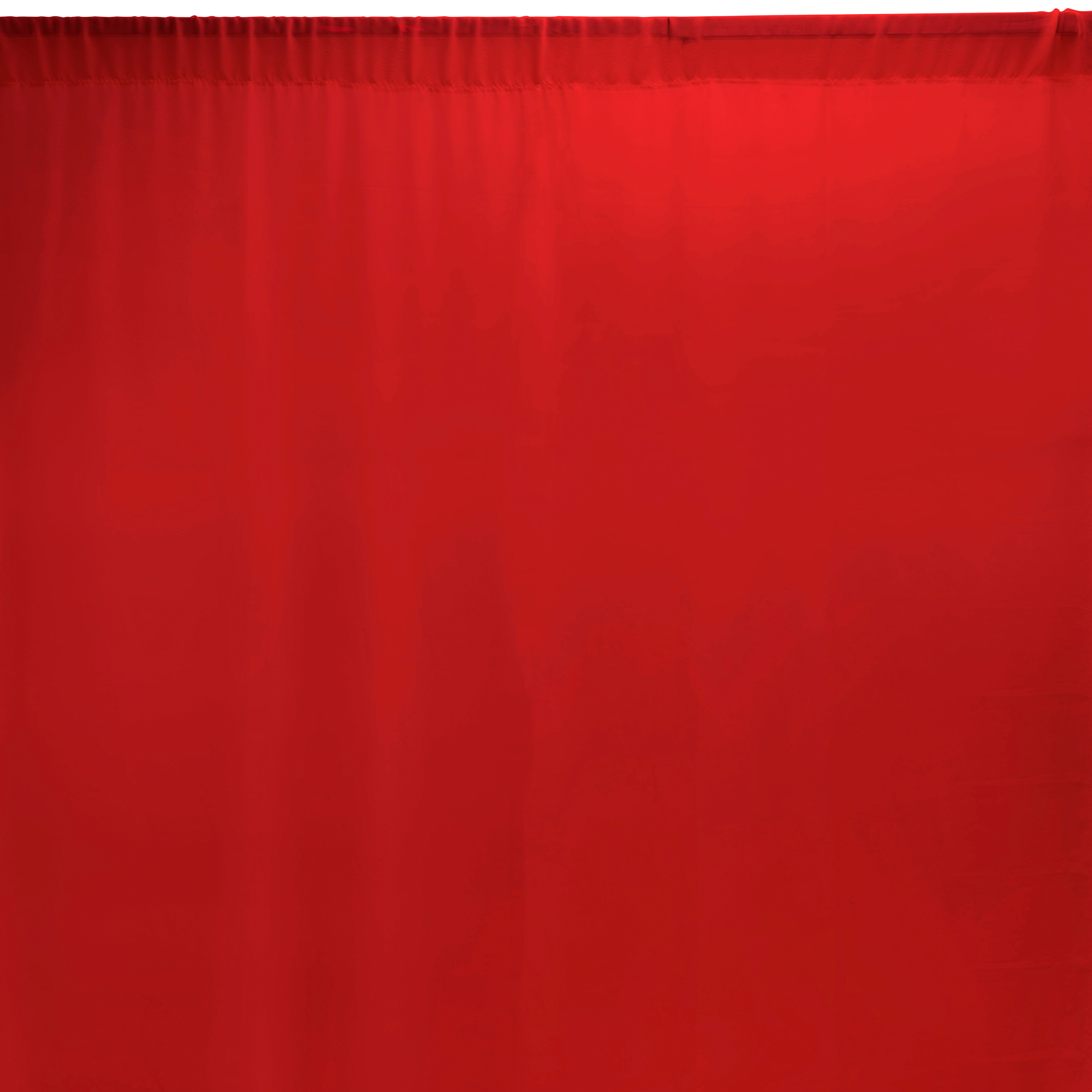Chiffon Backdrop 5ft x 12ft - Red