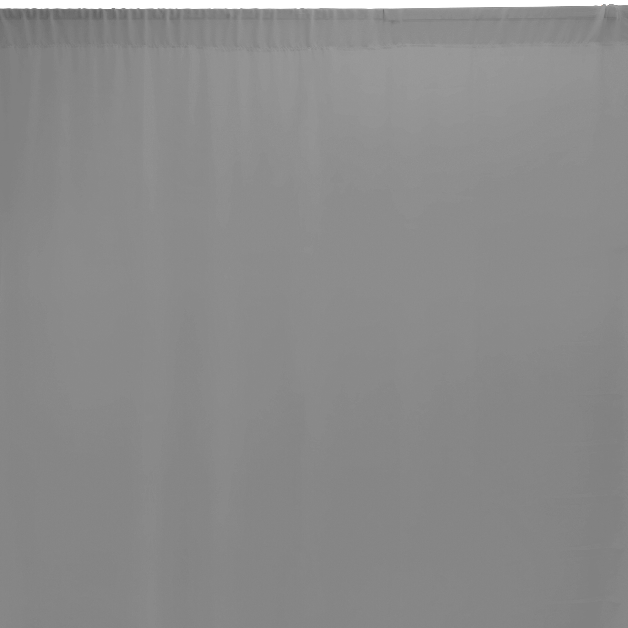 Chiffon Backdrop 5ft x 12ft - Silver