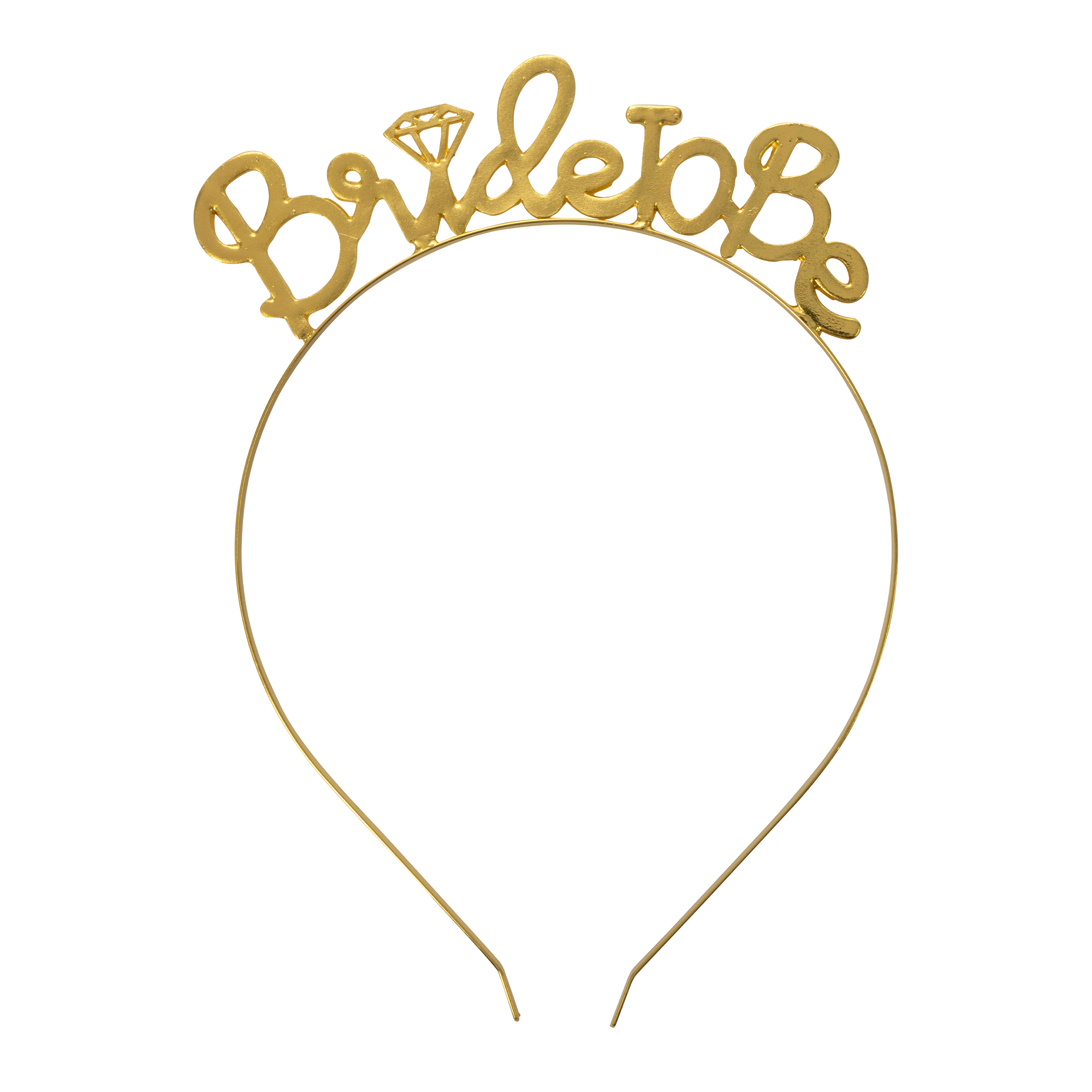 Headband "Bride to be" 2" - Gold