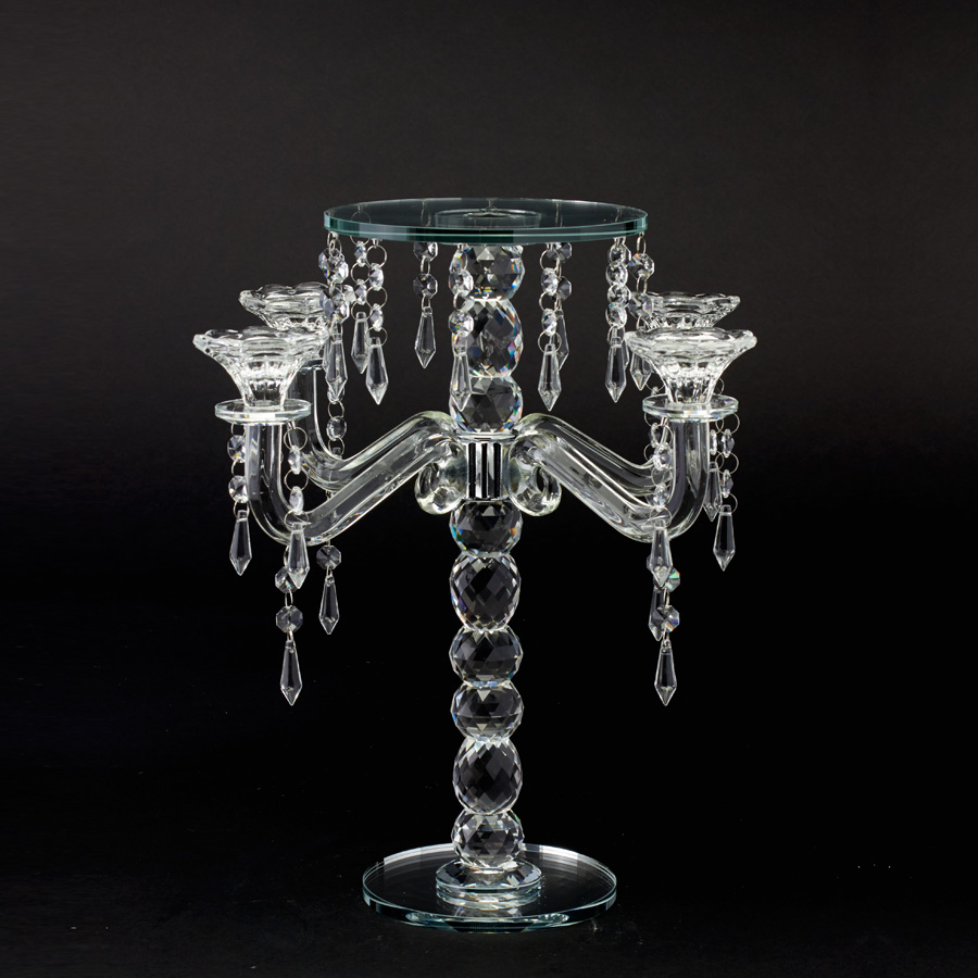 Crystal Table Centerpieces 15 3/8"