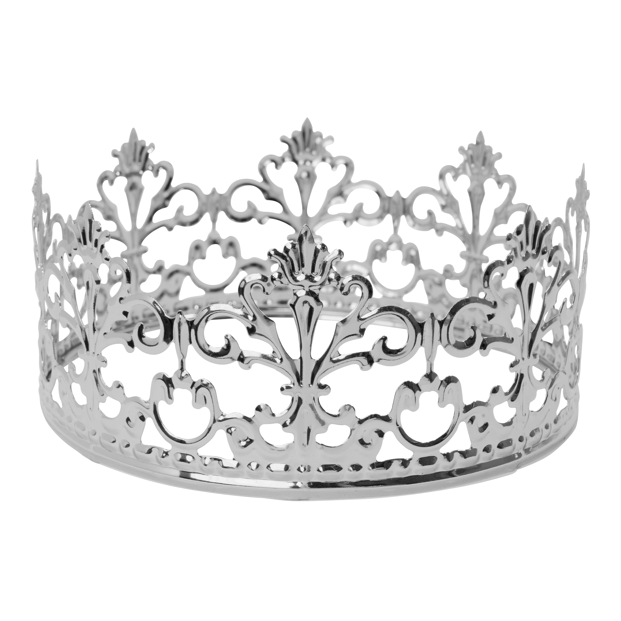 Metal Royal Crown - Silver