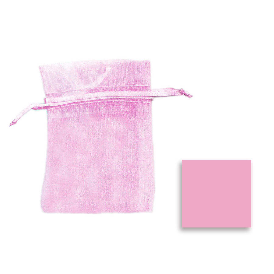 Organza Sheer Bags 3" x 4" - 12pcs Pack