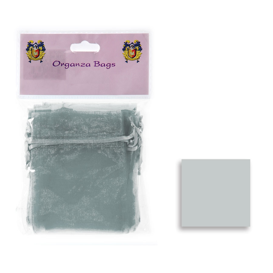 Organza Sheer Bags 3" x 4" - 12pcs Pack