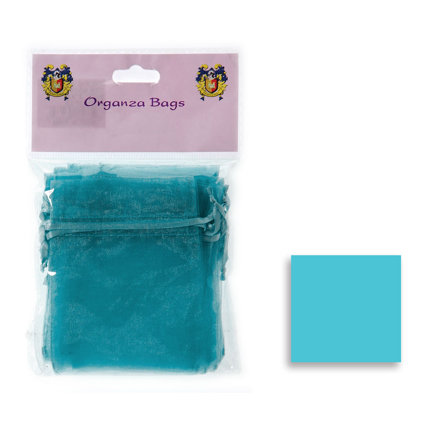 Organza Sheer Bags 3" x 4" - 12pcs Pack