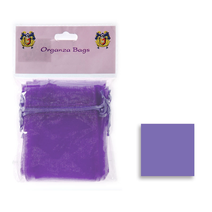 Organza Sheer Bags 5" x 6.5" - 12pcs Pack