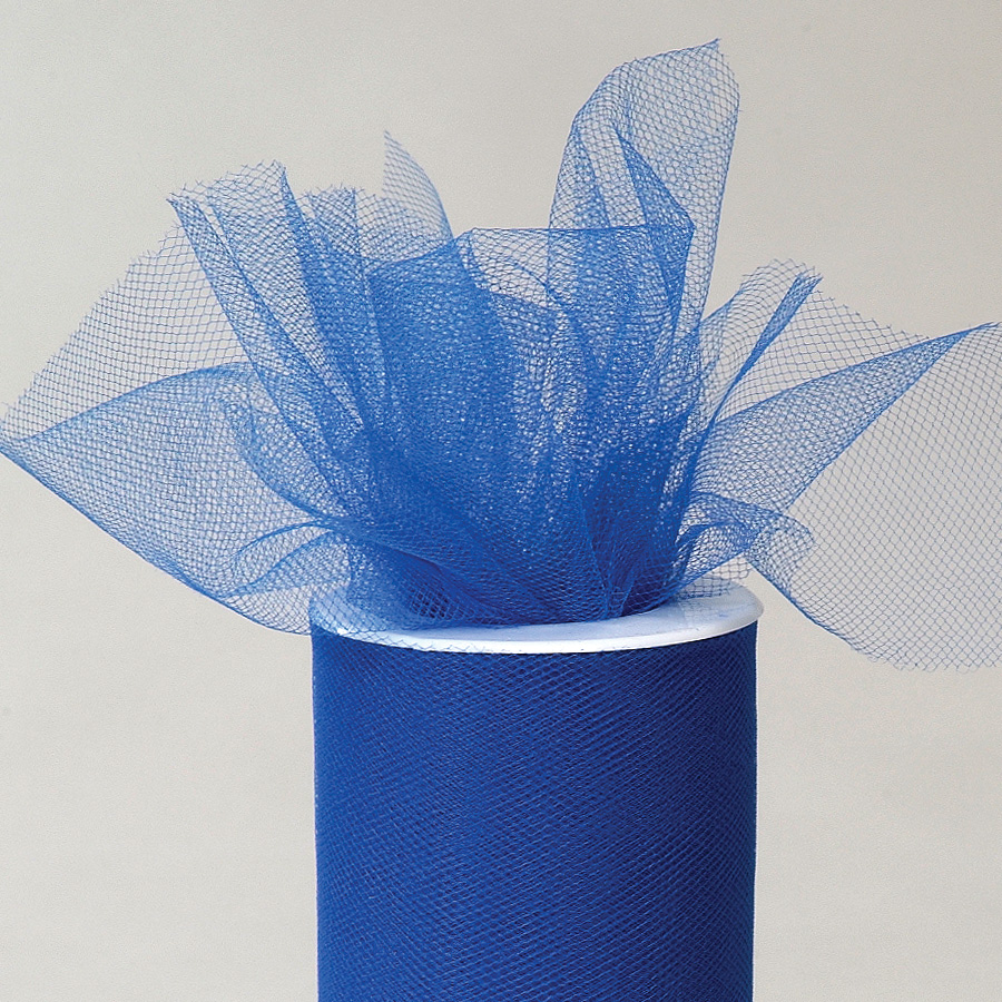 Tulle Roll 6" x 25yds  Royal Blue