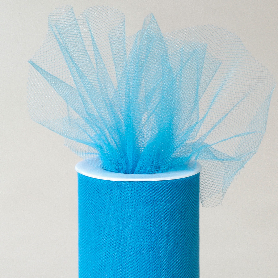 Tulle Roll 6" x 25yds Turquoise