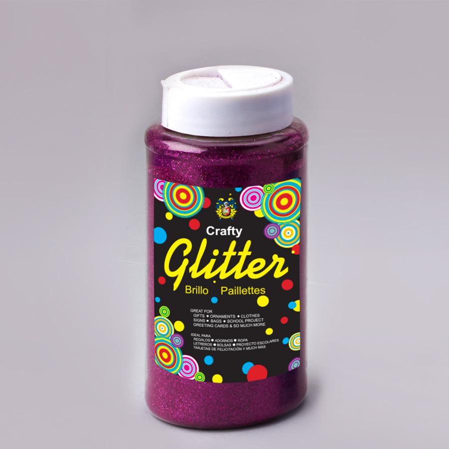Fine Glitter Bottle 1 LBS - Fuchsia