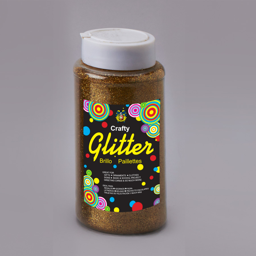 Fine Glitter Bottle 1 LBS - Gold