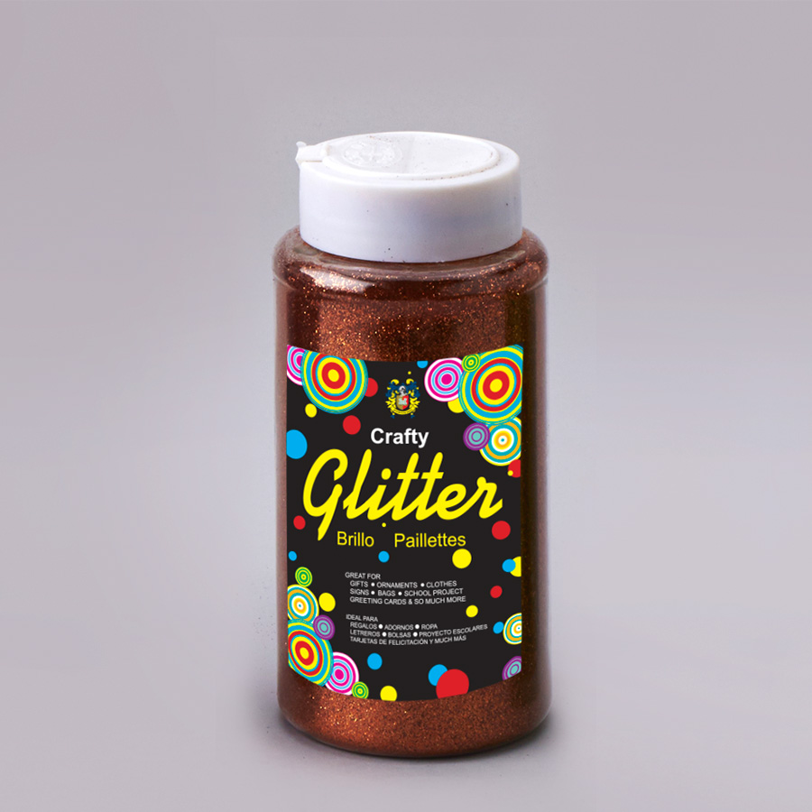 Fine Glitter Bottle 1 LBS - Orange