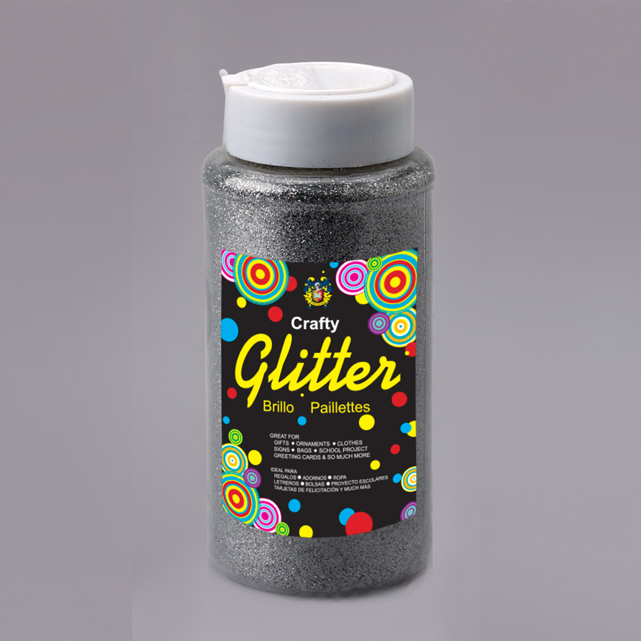 Fine Glitter Bottle 1 LBS - Silver