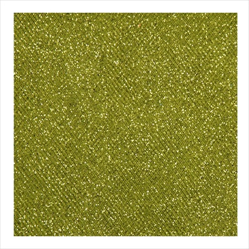 Glitter Tulle 54" X 10yds - Apple Green