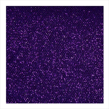 Glitter Tulle 54" X 10yds - Purple
