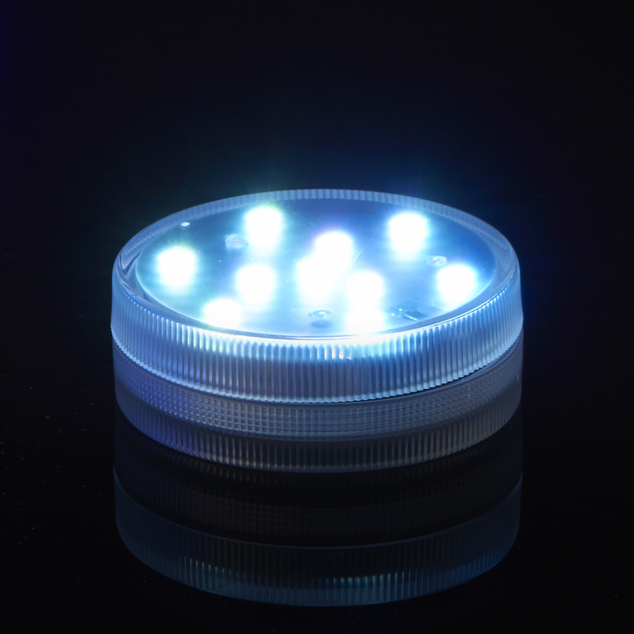 Light Base with Remote Control 10 LEDS-  Multi color