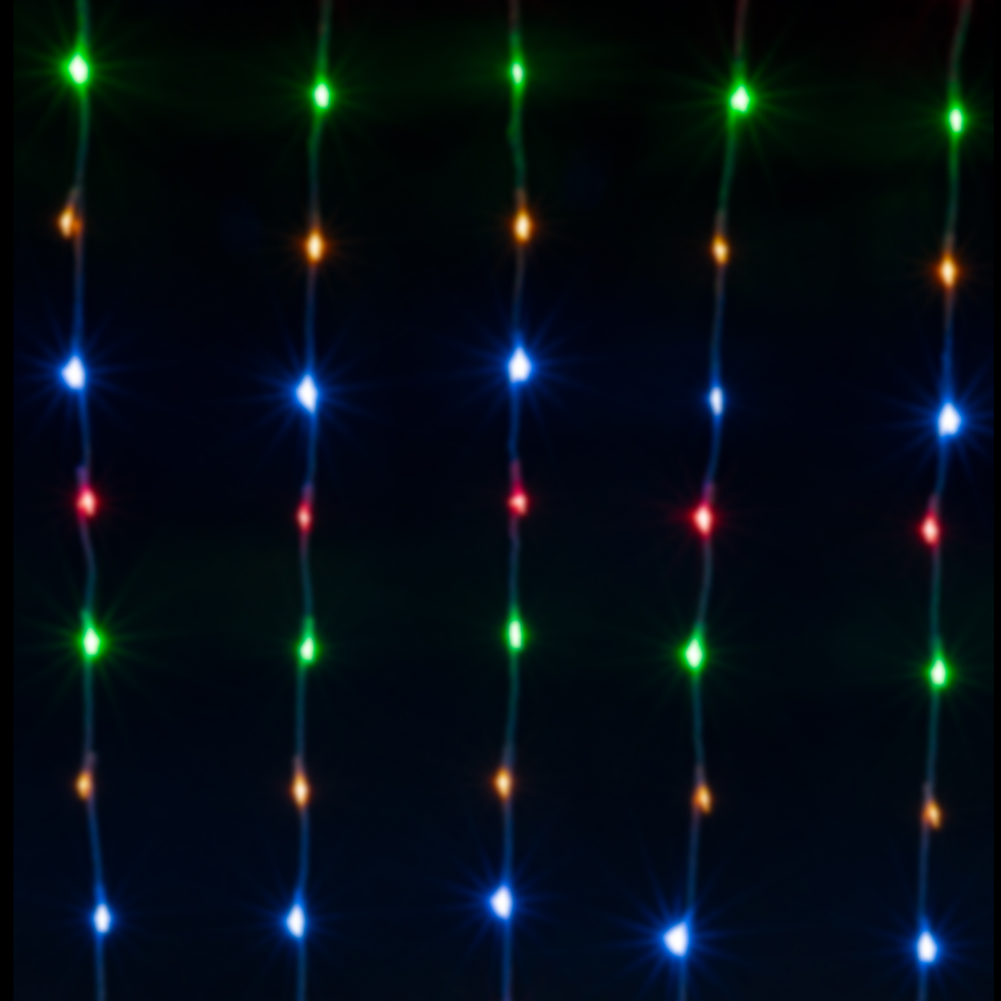 LED Backdrop Lights 600LED lights 12ft x 8ft - Multicolor