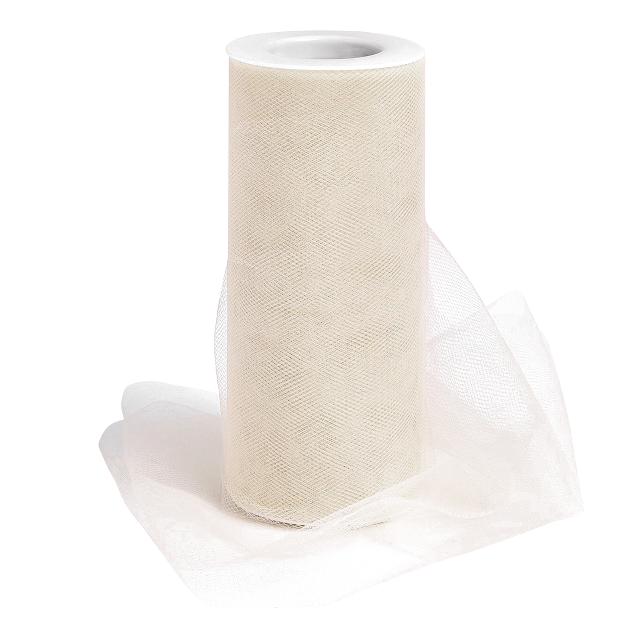 Tulle Roll 6" x 200yds Ivory