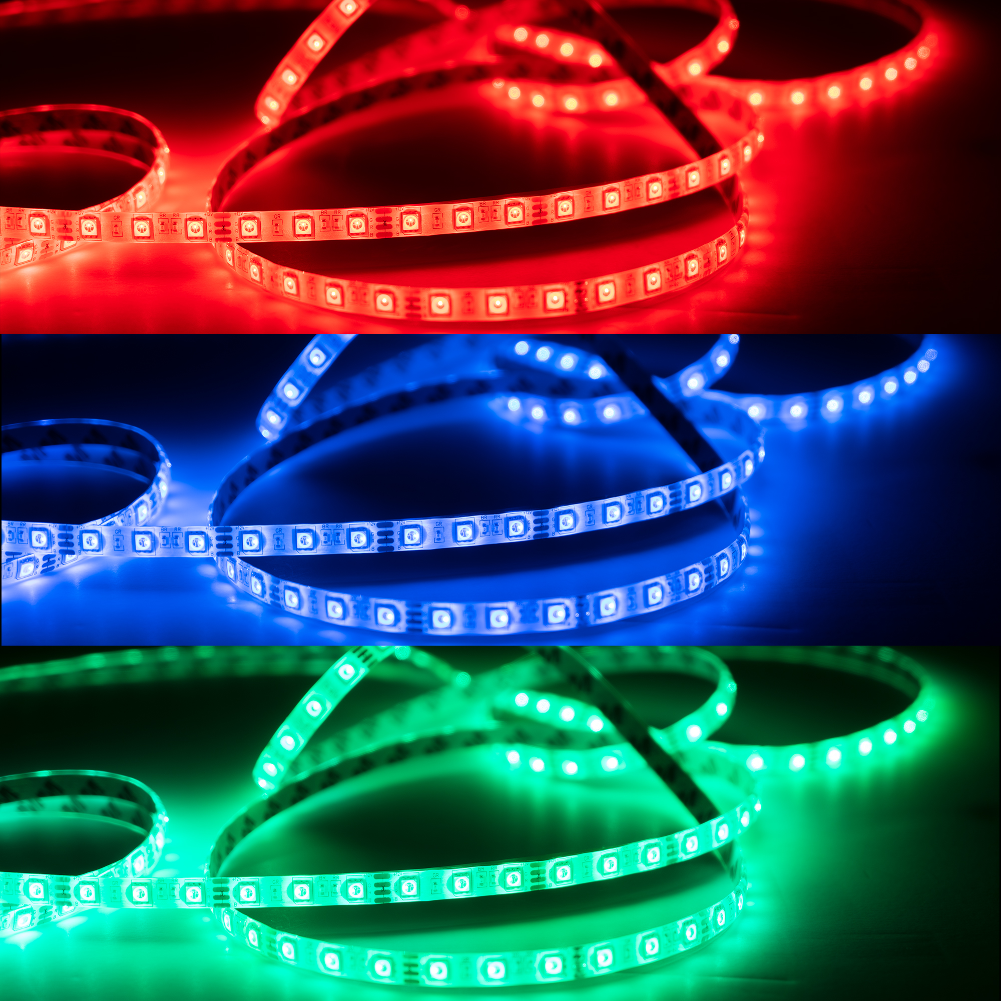8mm LED Tape Lights 300LED Lights 16½ft - Multicolor