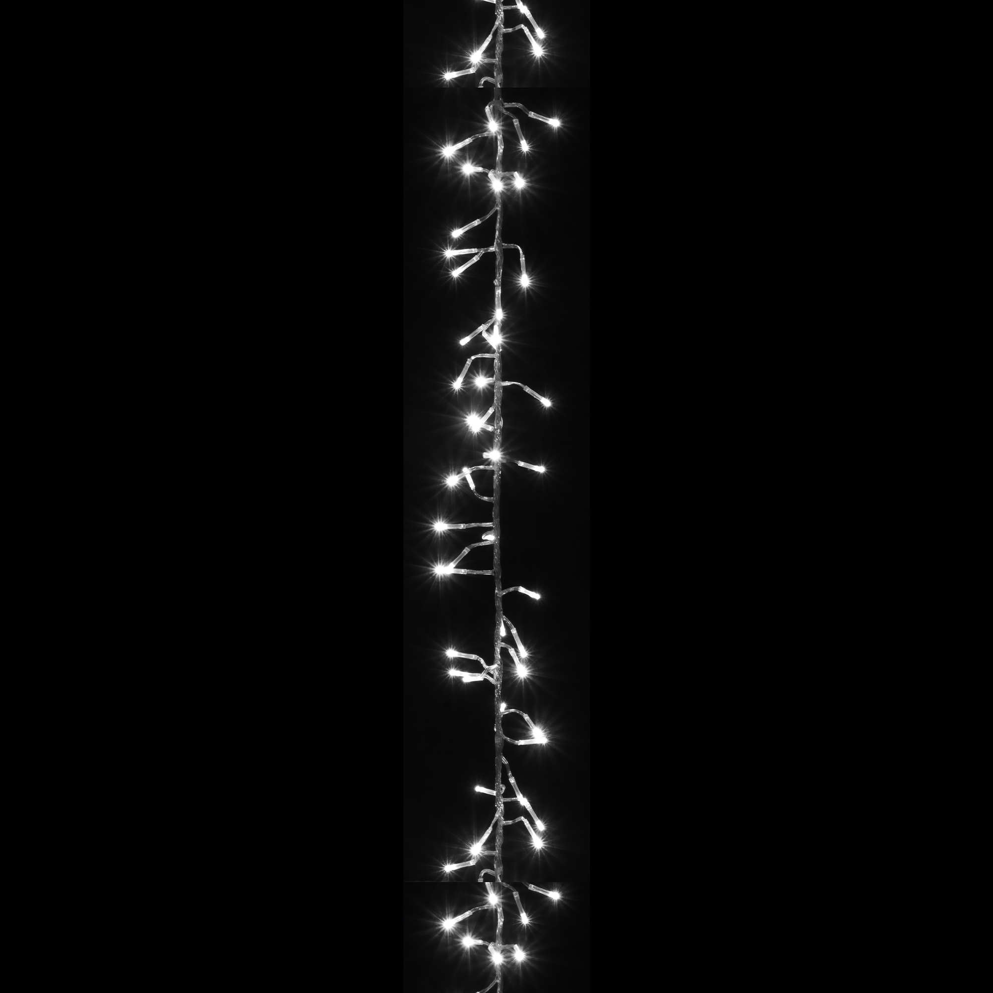 LED Cluster Light String 9ft - White