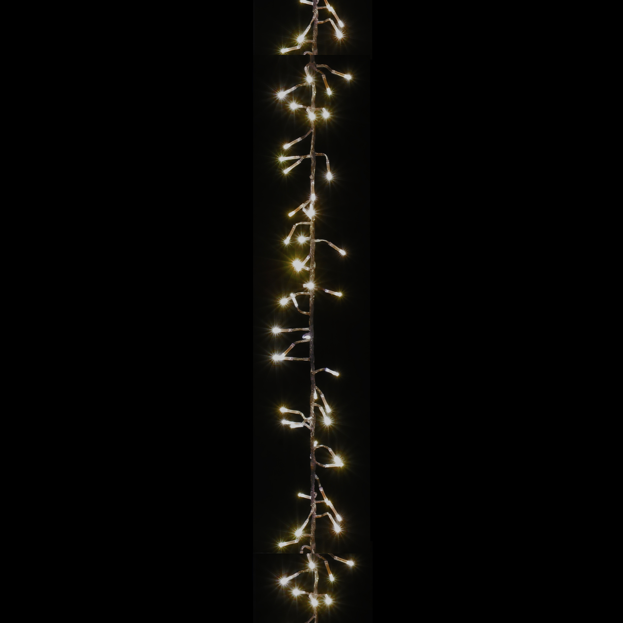 LED Cluster Light String 9ft - Warm White