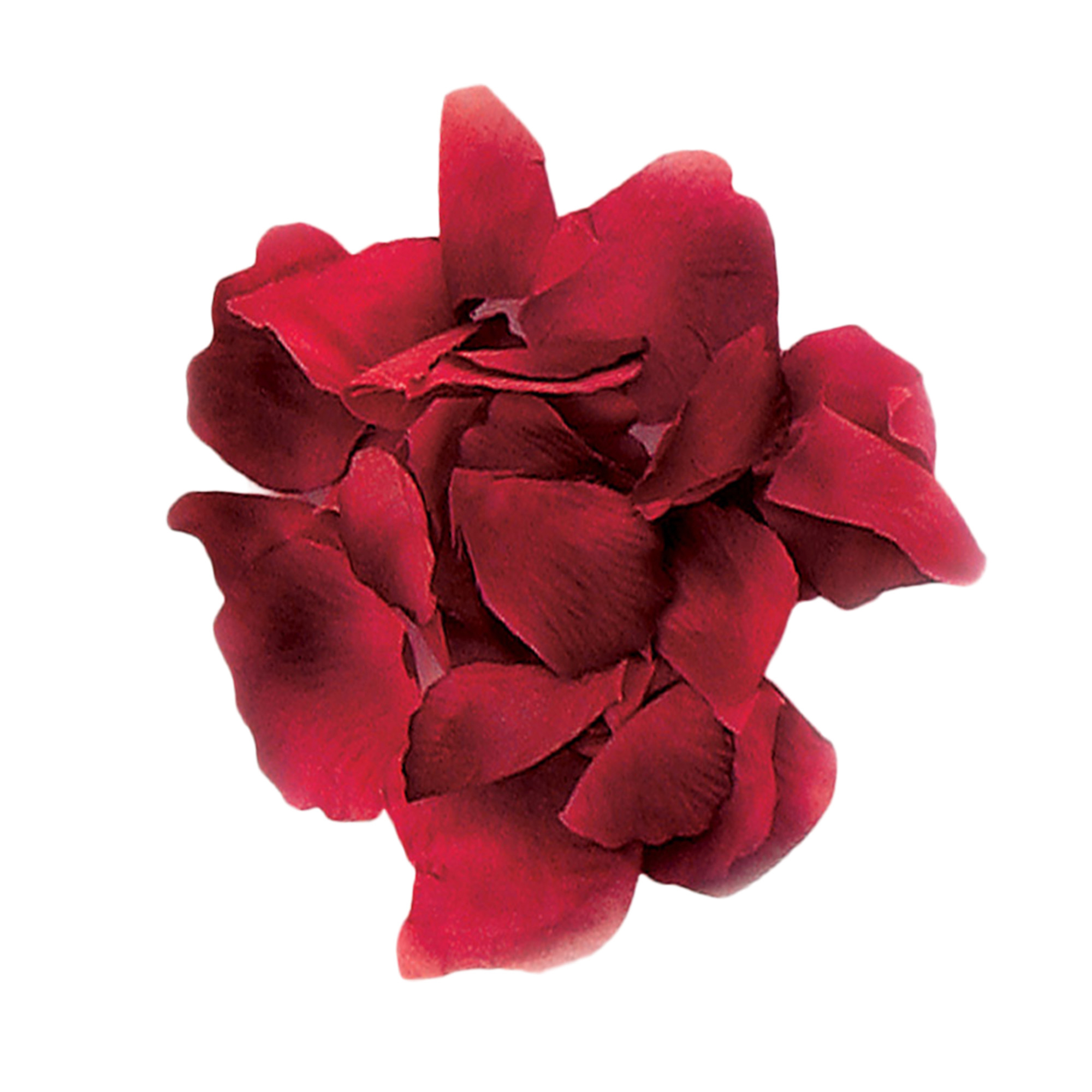 Silk Rose Petals 400pc/bag - Red