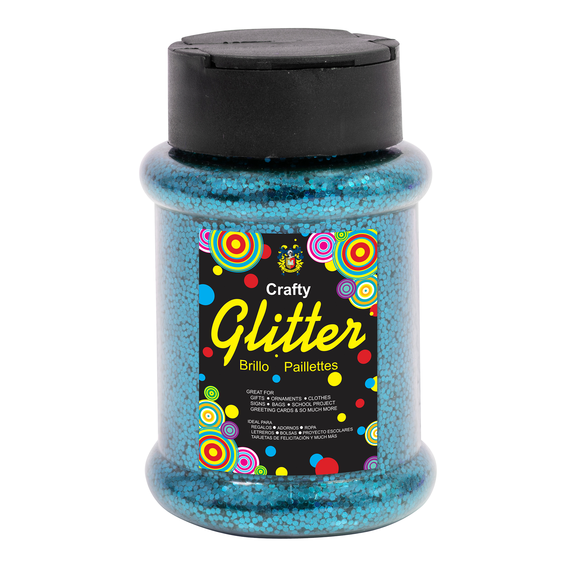 Glitter Bottle 4oz - Blue