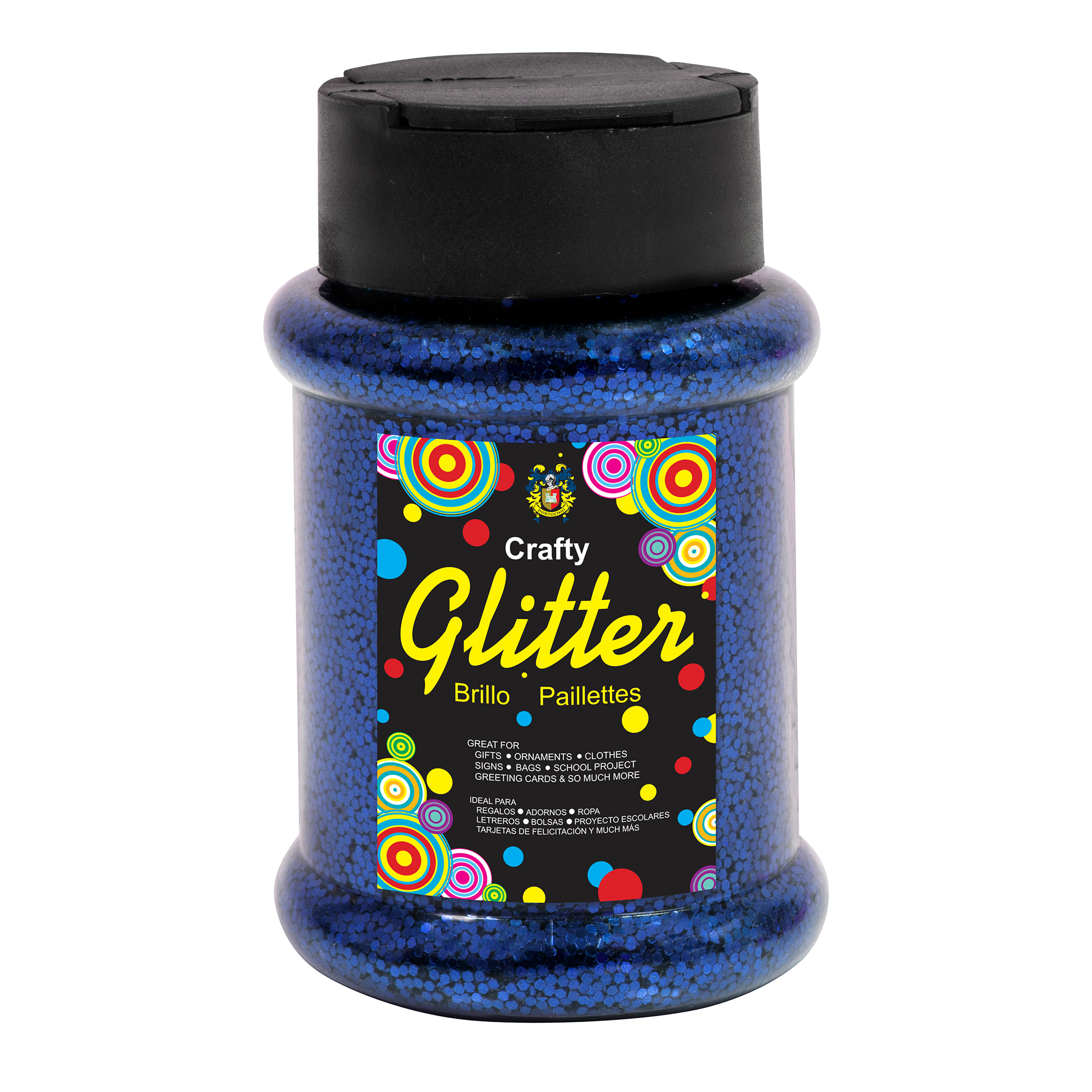 Glitter Bottle 4oz - Royal Blue